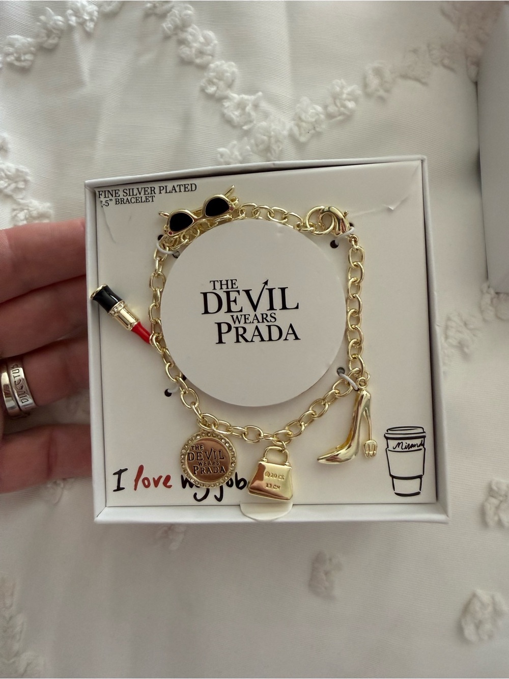 The Devil Wears Prada Red High-Heel Bracelet Box
